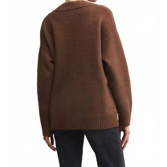 NEW Z SUPPLY women's theo cardigan in suede - Picture 3 of 4